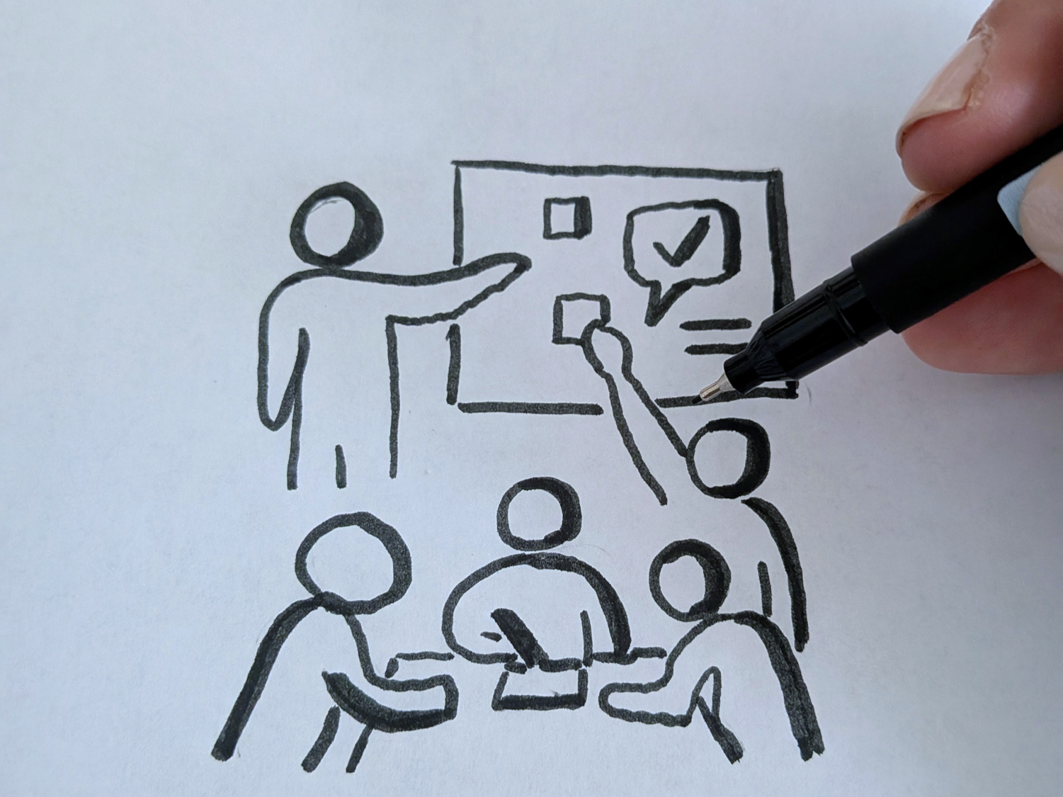 Icon von einem Workshop