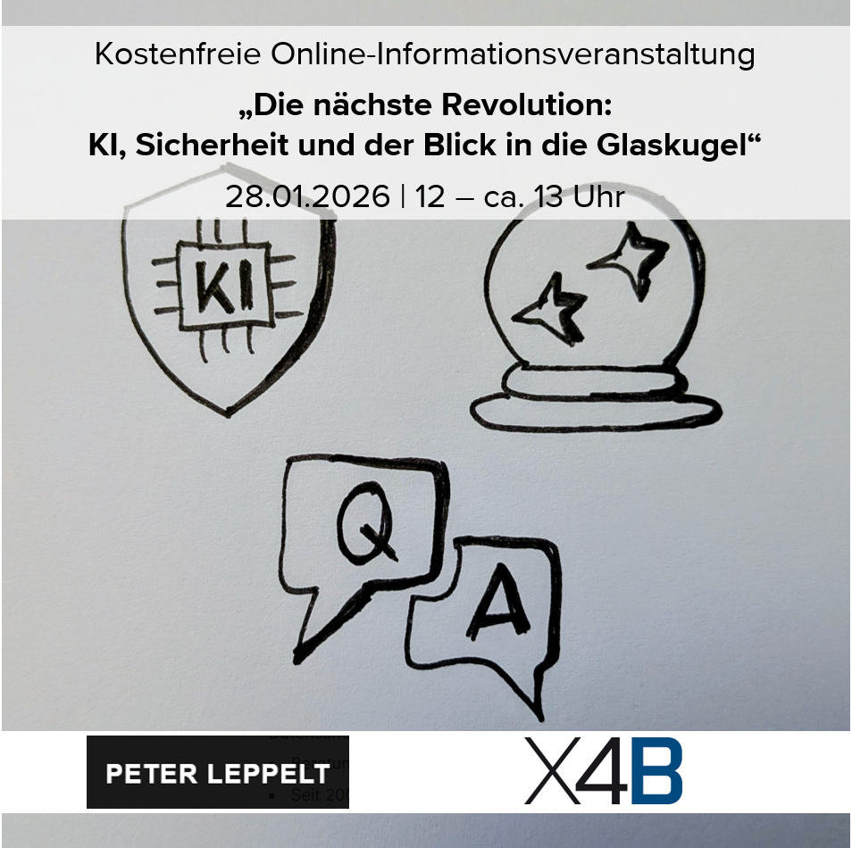 Zeichnung von einer Glaskugel, einer 